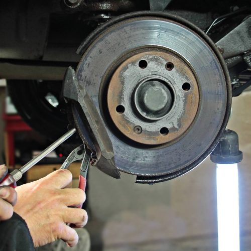 brake repair of car